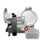 Commercial Meat Slicer 14 Inch Blade, Heavy Duty Food Slicer Aluminum Deli 1/2 HP, PREPPAL PPSL-14