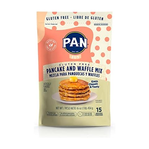 P.A.N Pancake and Waffle Mix – Gluten Free 1 lb. (Pack of 1) Cover