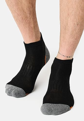 Herrensocken schwarz 3er Pack Sport Sneaker Socken