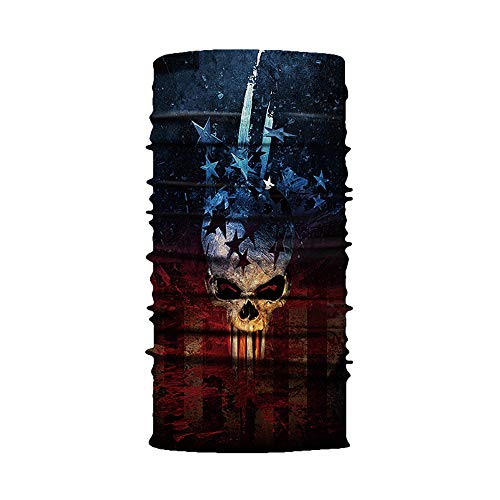 Preisvergleich Produktbild JiaMeng Unisex Schlauchschal Multifunktionstuch Motorrad Mundschutz Halstuch Sommer Winddicht Atmungsakti Dünn Schal Tuch