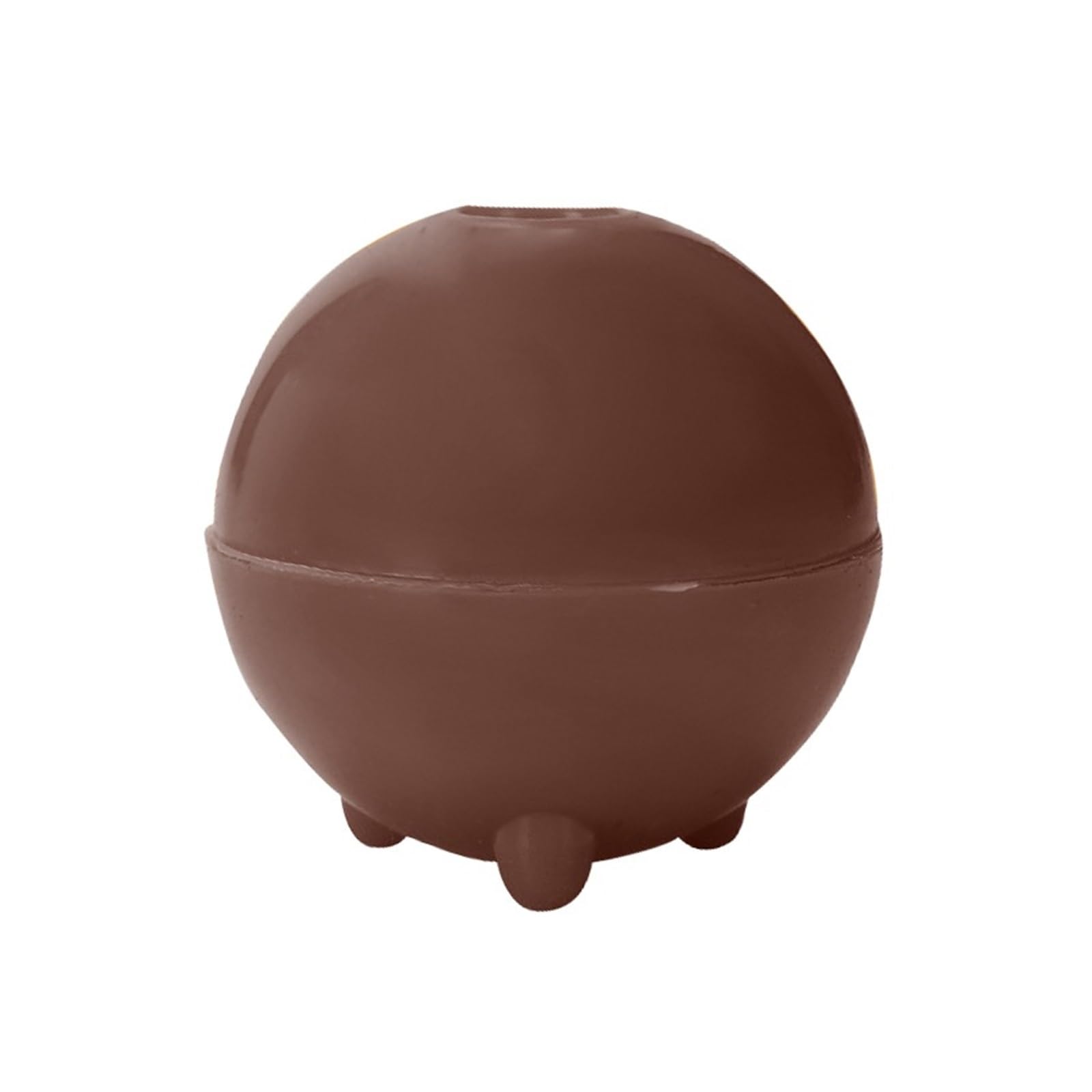 Vassoio per cubetti di Ghiaccio Vassoio per stampi in Silicone Rotondo Stampo per Sfera del Deserto Strumento Fai-da-Te Vassoio per Ghiaccio Gelato (Color : Coffee)