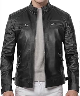 DECIMAL mens B31 LEATHER JACKET