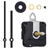 [page_title]-Mudder 31 mm Lang Shaft Quarz Uhrwerk DIY Uhr Reparatursatz (Schwarz)