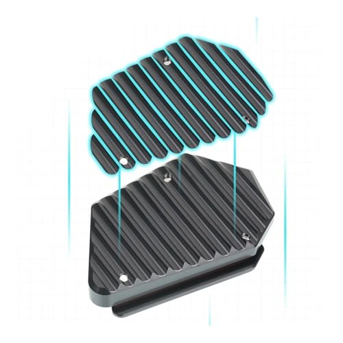 Plaque support béquille GSX-S1000 en aluminium CNC premium