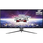 MSI MAG 401QR - 40 Inch UWQHD Esports Gaming Monitor - 3440 x 1440 IPS Panel, 155 Hz / 1ms, VESA - Display Port 1.4a & HDMI 2.0 & Type C Port