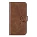 Produktbild Docrax Galaxy A21S Handyhülle, Hülle Leder Case mit Standfunktion Magnetverschluss Flipcase Klapphülle kompatibel mit Samsung Galaxy A21S - DOHEX120636 Braun