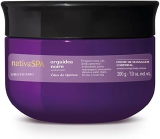 O BOTICARIO NATIVA SPA CREME DE MASSAGEM ORQUIDEA NOIRE 200g