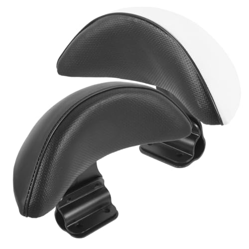 PERSELOSO 2個 電動バイク後部座席背もたれ クッション付き サポート 二輪車用耐久アイアン製パッド 衝撃吸収快適装着簡単