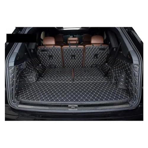 Tapis de coffre Q7 7 places durable pour les sorties en famille et bagages volumineux 2015-2022