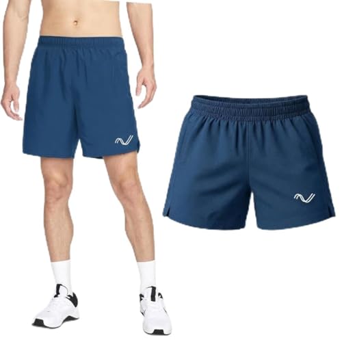 Image of SLOVIC Running Shorts for Men | Durable Gym Shorts for Men Workout | Breathable Mens Running Shorts with Phone Pocket | Ideal for Sports, Gym, Home Comfort | Black