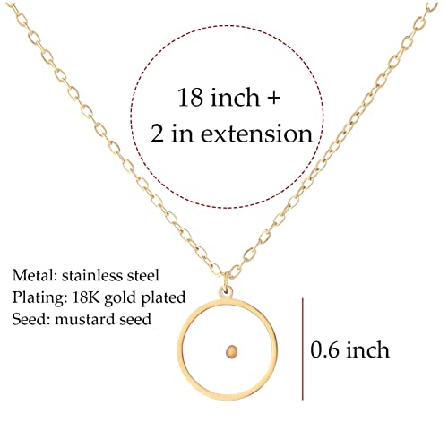 Miscarriage Gifts for Mothers Circle Pendant Necklace Comfort Memorial Loss Women Sympathy Inspirational Jewelry3