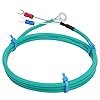 Roestvrij k-Type Thermokoppel, Temperatuursonde Sensor 0-200℃ 1meter 22mm Roestvrij staal en Gemaakt Silicone