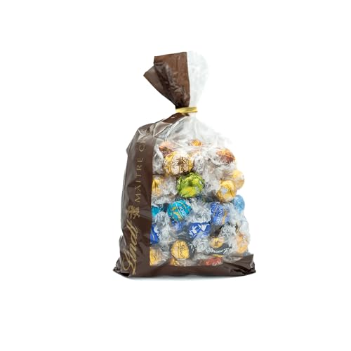 Lindt Schokolade | LINDOR Mischung | 1370g | 110 Kugeln in feiner Schokolade mit zartschmelzenden Füllungen | Schokoladen-Geschenk zum Teilen