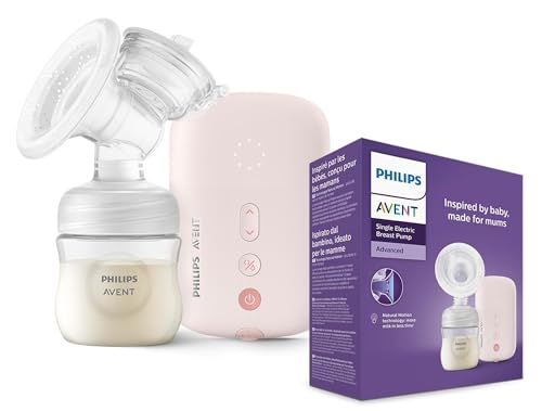 Image of Philips Avent Electric Single Breast Pump And Store Set | Personalised Experience, Flexible Silicone Cushion,Pink, White | 50 Reusable Milk Storage Bags | (SCF395 /11+SCF603 /50)