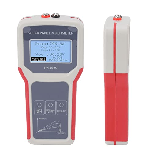 Multifuncional Painel Solar MPPT Tester, Painel Solar LCD MPPT Multímetro Medidor de Potência Amperí