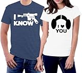 Couple Shirts for Him and Her Magical Toy Matching Shirts I Love You I Know Letter Short Sleeve Tops