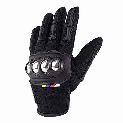Guantes de Moto Dedo Completo Invierno cálido Unisex Hombre Mujer Anti-a1-XL