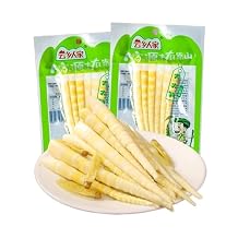 Pickled Bamboo Shoots , Fresh Mountain Pepper Crispy Tender Shredded Bamboo Shoots, Fresh Bamboo Shoots, Tender Bamboo Shoots, Crispy Bamboo Shoots, Instant Snack, Snacks & Leisure Food, Chinese Pickled Vegetables 3.1 Oz*6 Bags
