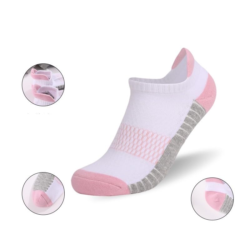 Calcetines deportivos acolchados: calcetines acolchados for correr largas distancias for hombres y mujeres, calcetines deportivos transpirables