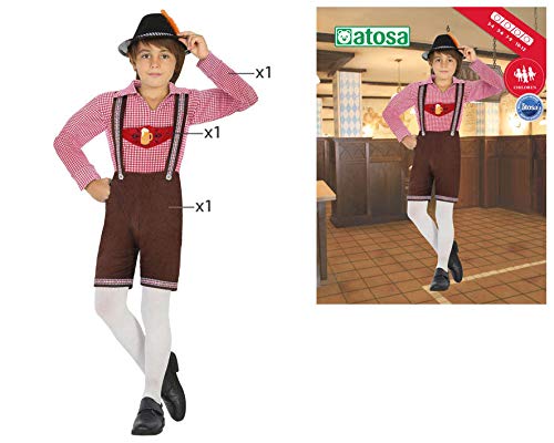 Atosa Costume Tedesco Velluto 3 A 4 AÑOs - 3