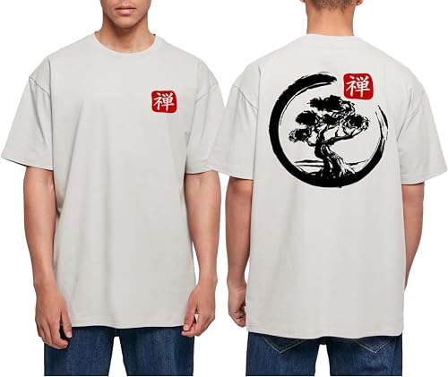 T-shirt bonsaï Japon décontracté pour vos sorties en ville et sessions streetwear d'été