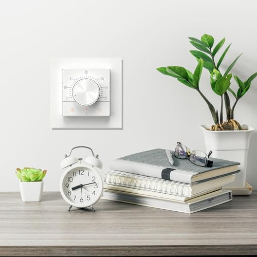 HEATIT Manual Non-Programmable Floor Heating Thermostat, 100-240V White by HEATIT - Used condition - Image 8