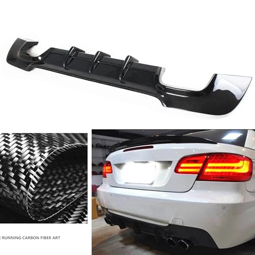 Difusor trasero deportivo para BMW E92 E93 MTech 2007-2013 con protector de parachoques 2