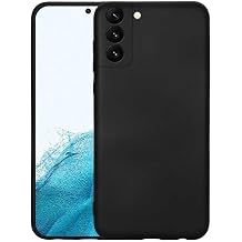 Coverzone Samsung Galaxy S22 Plus  le Uyumlu Z-Biye Tron Silikon K l f Tam Koruma Arka Kapak Siyah Renk