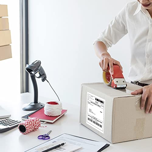 MFLABEL Fanfold 4" x 6" Direct Thermal Shipping Labels (1 Stack, 1000 Labels) – White Perforated Labels for Thermal Printers – Compatible with Zebra, Rollo & More – No Ink Needed, Smudge-Proof - Thumbnail 6