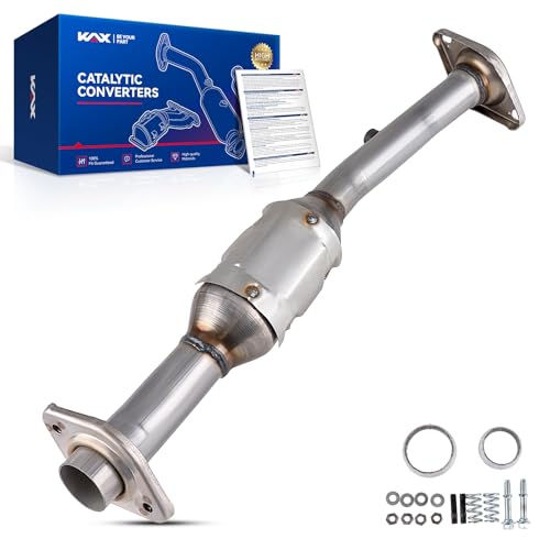 KAX 1PC Front High FLow Catalytic Converter Kit Fit For Nissan, Chevrolet NV200 2.0L 2013-2021, City Express 2.0L 2015-2018 Stainless Steel Catalyst Convertor OE 644072, 14611, 41164,EPA Compliant