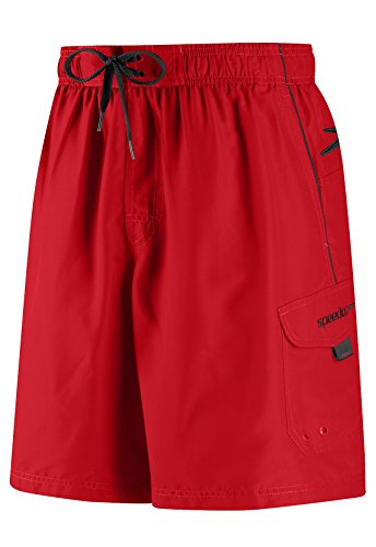 Image of Speedo Men's Marina Sport Volley, Knee Length Swim Trunk