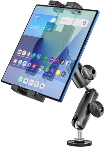 Support de tablette de voiture réglable à 360° en aluminium rigide