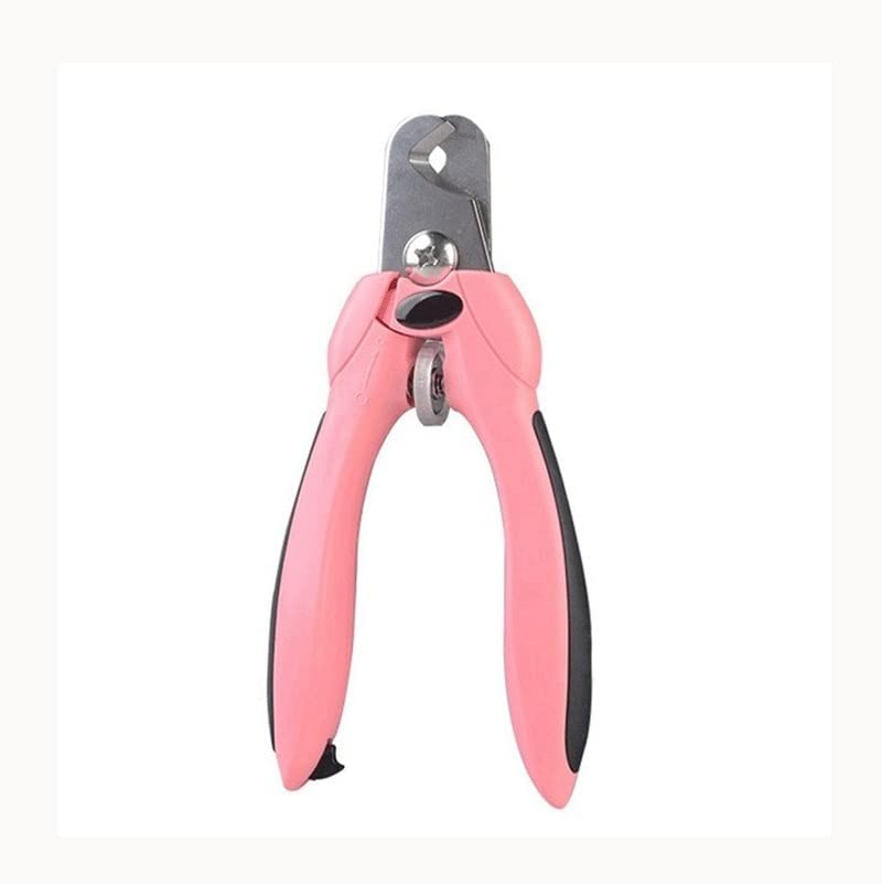 BbteK Cortaúñas Profesional for Perros y Gatos, Cortador de Acero Inoxidable, Tijeras for el Cuidado de Mascotas, cortaúñas for Garras de Mascotas, Suministros for Perros Cortauñas (Color : Black-joj