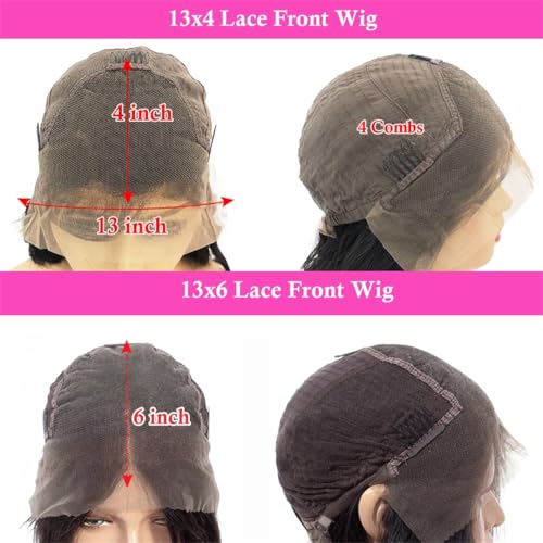 Perruque 13x6 lace wig solution anti-démarcation 20 pouces - 6