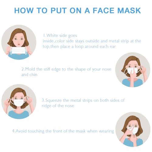 Nvgsn HU-XI-201 100 Pcs Disposable Face Masks thumb #5