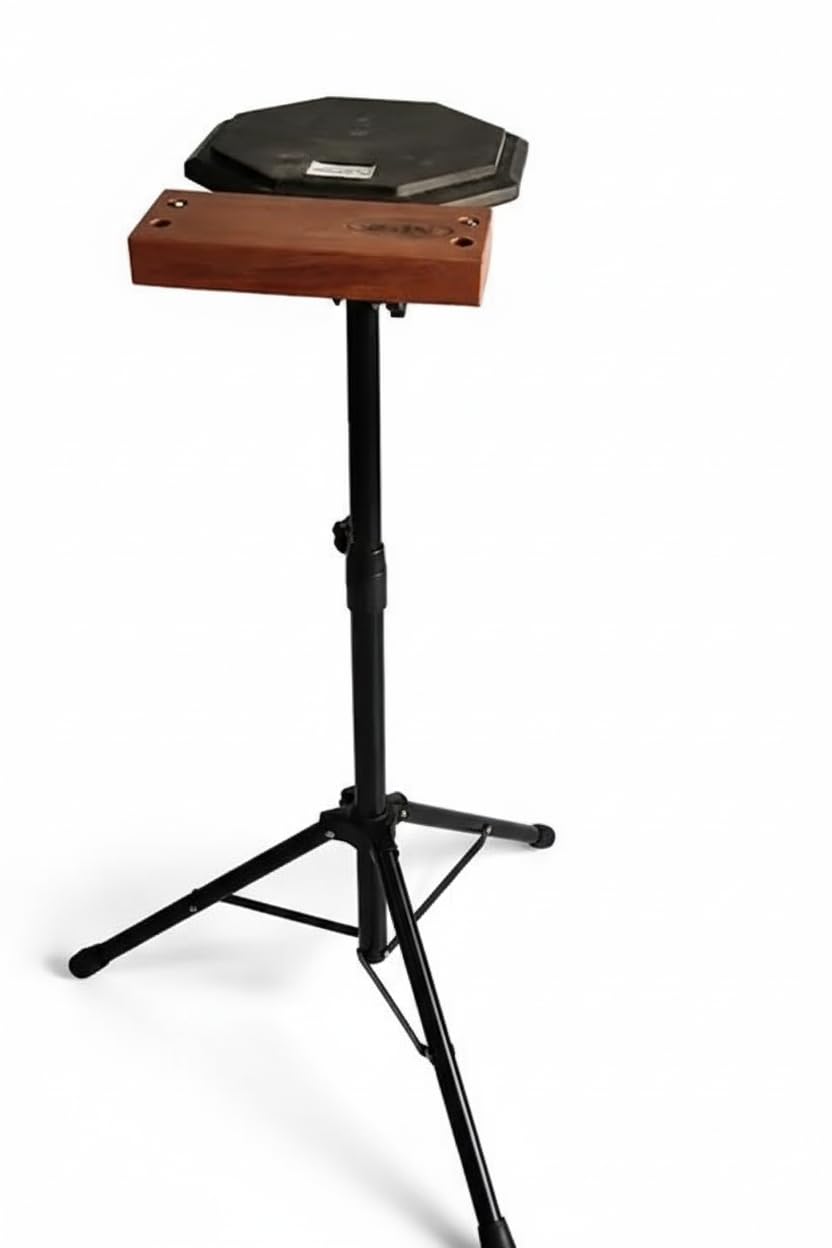 caja Sorda NPdrums individual como pad de estudio en 8" palillera y soporte al suelo