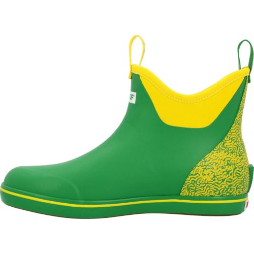 Image of XTRATUF Men's Tailgate Ankle Deck Boot, Green, Size 8(M)
