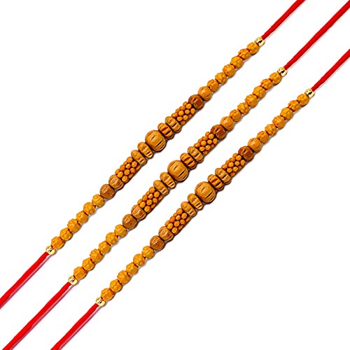 Boys Yuga Tradings"Chandan (Sandal Wood) Scented" Handmade Rakhi For Bhaiya Rakhi For Brother With Free Roli Chawal For Celebration ???? Rakshabhandhan (3 Piece Rakhi)[Style_134_3] (B0981YPKQ5) Amazon Price History, Amazon Price Tracker