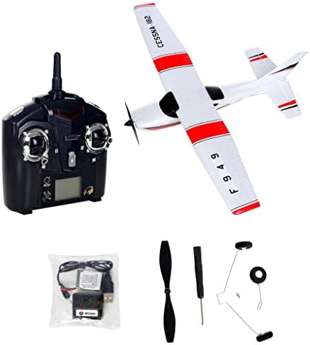 Jeeke RC Airplane RTF RC Glider According to Cessna-182 Real Plane Design EPP Composite Material 14+ WLtoys F949 3CH 2.4G