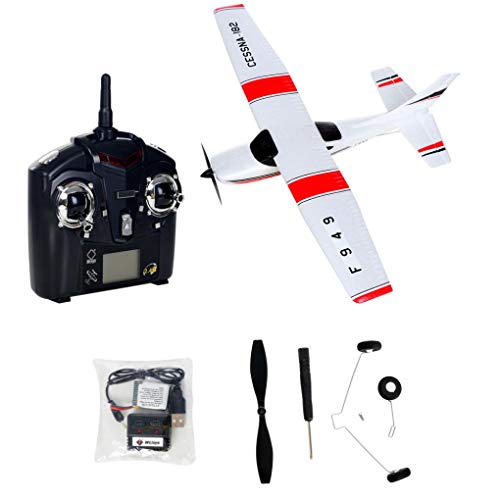 Jeeke RC Airplane RTF RC Glider According to Cessna-182 Real Plane Design EPP Composite Material 14+ WLtoys F949 3CH 2.4G