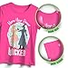 Wicked Girl's Graphic Print T-Shirt 2-Pack - Short Sleeve Tees Bundle for Kids (Light Pink & Dark Pink, Size 14/16)
