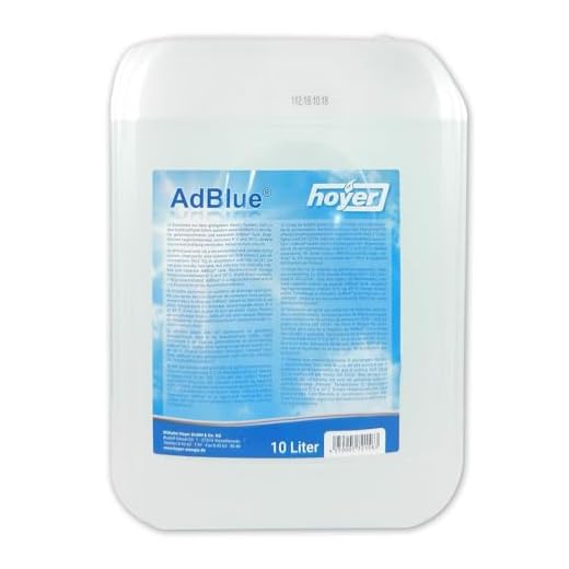 Hoyer AdBlue Solution d'urée pour Traitement SCR spécial échappement A10 l avec Tuyau d'injection