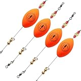 BUBBLE FISHING Popping Corks Floats for Saltwater Inshore Fishing Bobber 4pcs...