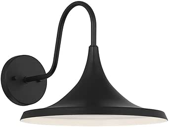 Access Lighting 20381LEDDMG-BL Pella - 12W 1 LED Outdoor Wall Mount-10.5 Inches Tall and 12.25 Inches Wide