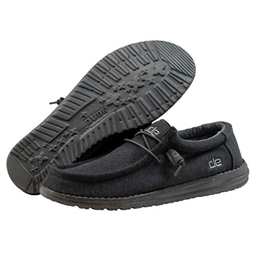 Image of HEYDUDE Men's All Wally Styles | Men's Shoes | Men's Lace Up Loafers | Comfortable & Light-Weight