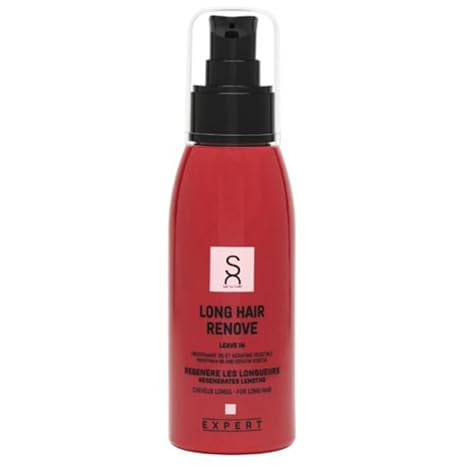 Expert Long Hair Renove Pflegeset – Shampoo 500 ml Haarmaske 500 ml B-tox 500 ml und Leave-In mit Rizinusöl Provitamin B5 und Aminosäuren – 4-teiliges Set