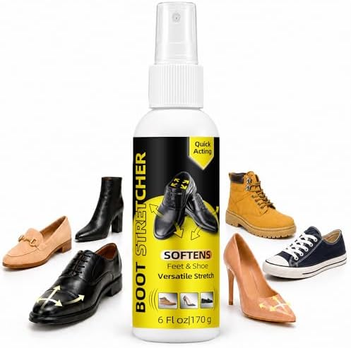 Shoe Stretch Spray, Professional Boot Stretcher Spray Relieve Tig...