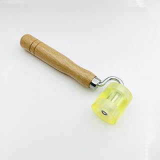 壁紙用 おさえローラー ゴムローラー 圧着 自動車 消音塗布ローラ 圧着ローラー デッドニング用ローラー 壁紙貼り 消音塗布ローラ シリコンローラー インストール 内装 滑り止め シームローラー 塗装用具 木製ハンドル