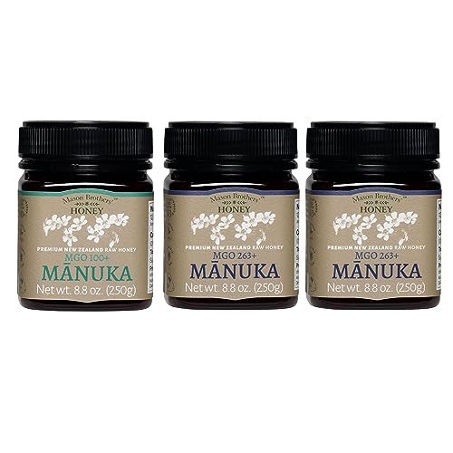 Mason Brothers miel manuka cruda pack 3x 8.8oz miniatura 1