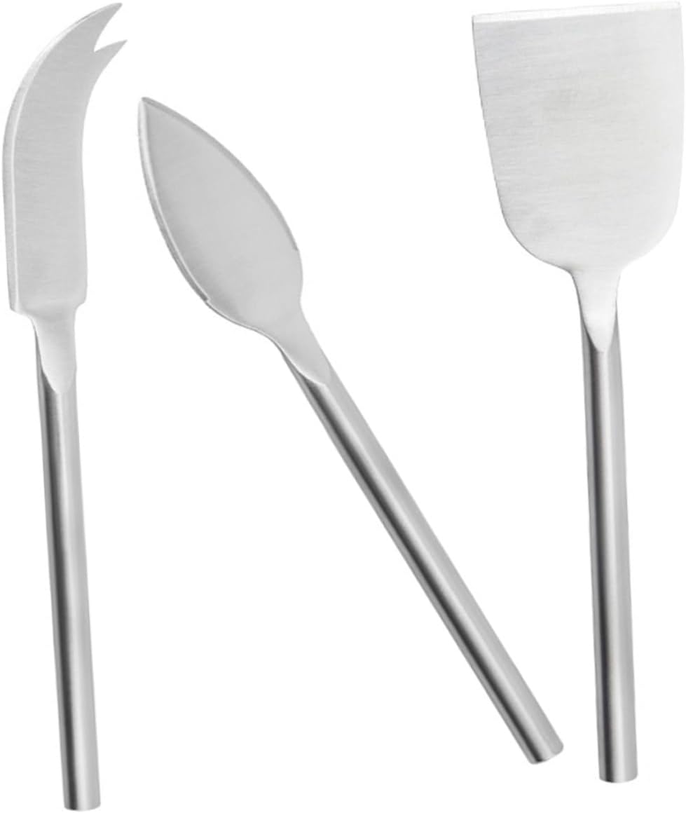 Cheese Board Tools Cheese Knife Set Cheese Cutters Fork Spatula Stainless Steel Comfortable to Hold and for Daily Use Cheese Board Tools Cheese Knife Set Cheese Cutters Fork Spatula Stainless Steel Comfortable to Hold and for Daily Use